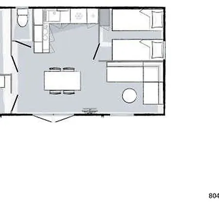 Mobil-home Avec Climatisation - 4 Pers. - Api-1-52-2268 Kemping *